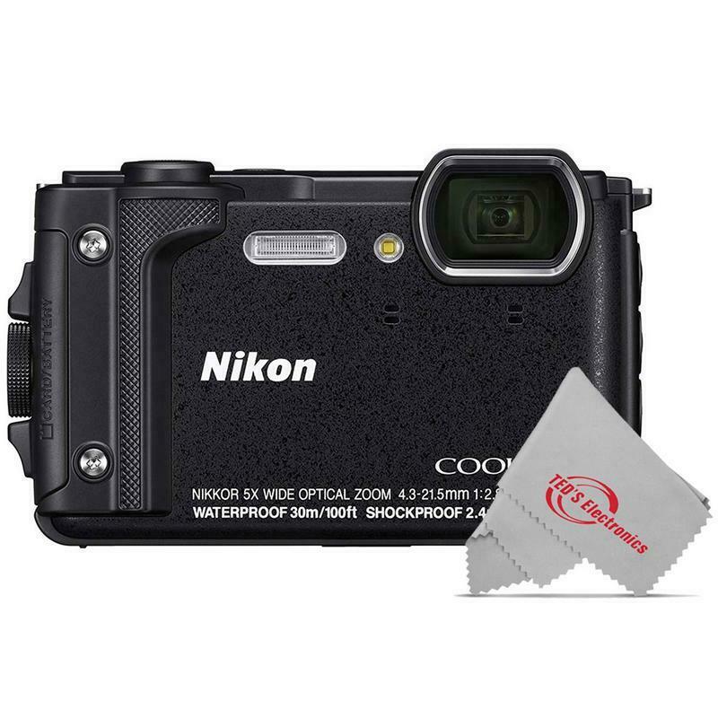 Cámara Digital Nikon COOLPIX W300 16MP Impermeabl Negro